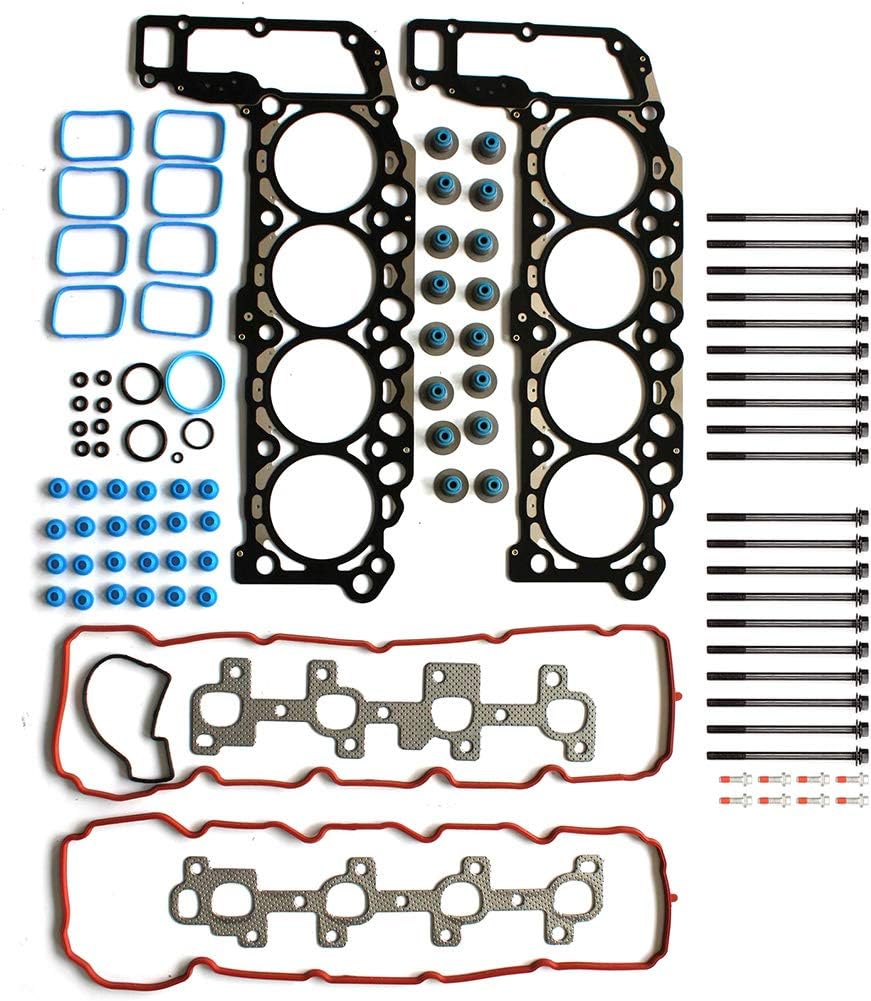 HS26157PT-1,HS54237A Engine Cylinder Head Gasket Sets Replacement for Chrysler for Aspen Limited 4.7L Sport Utility 2007 for Dodge for Ram 1500 TRX4 4.7L Standard Cab Pickup 2006-2007