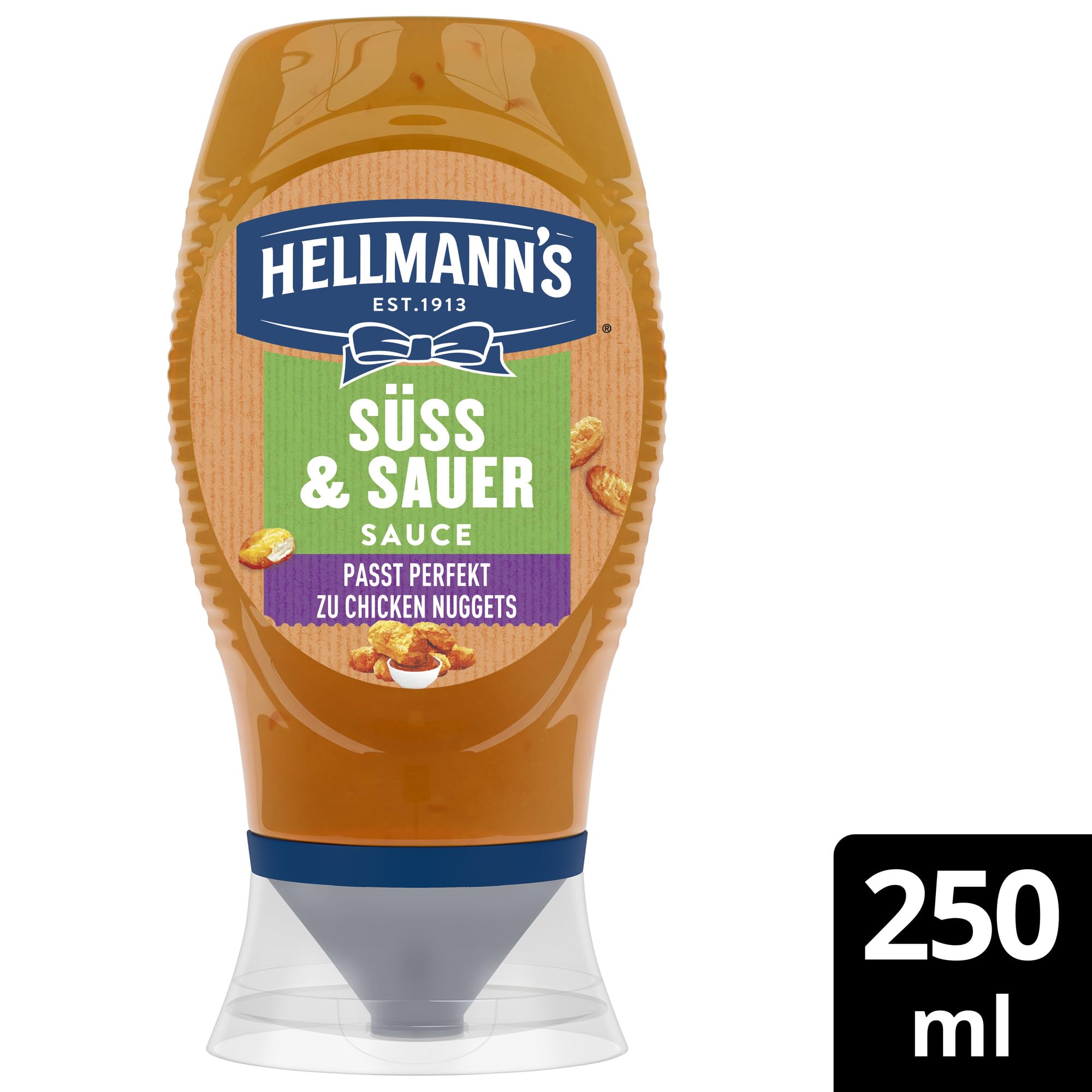 Hellmann's Soße leckere Grillsauce perfekt zu Chicken Nuggets 8x 240 ml