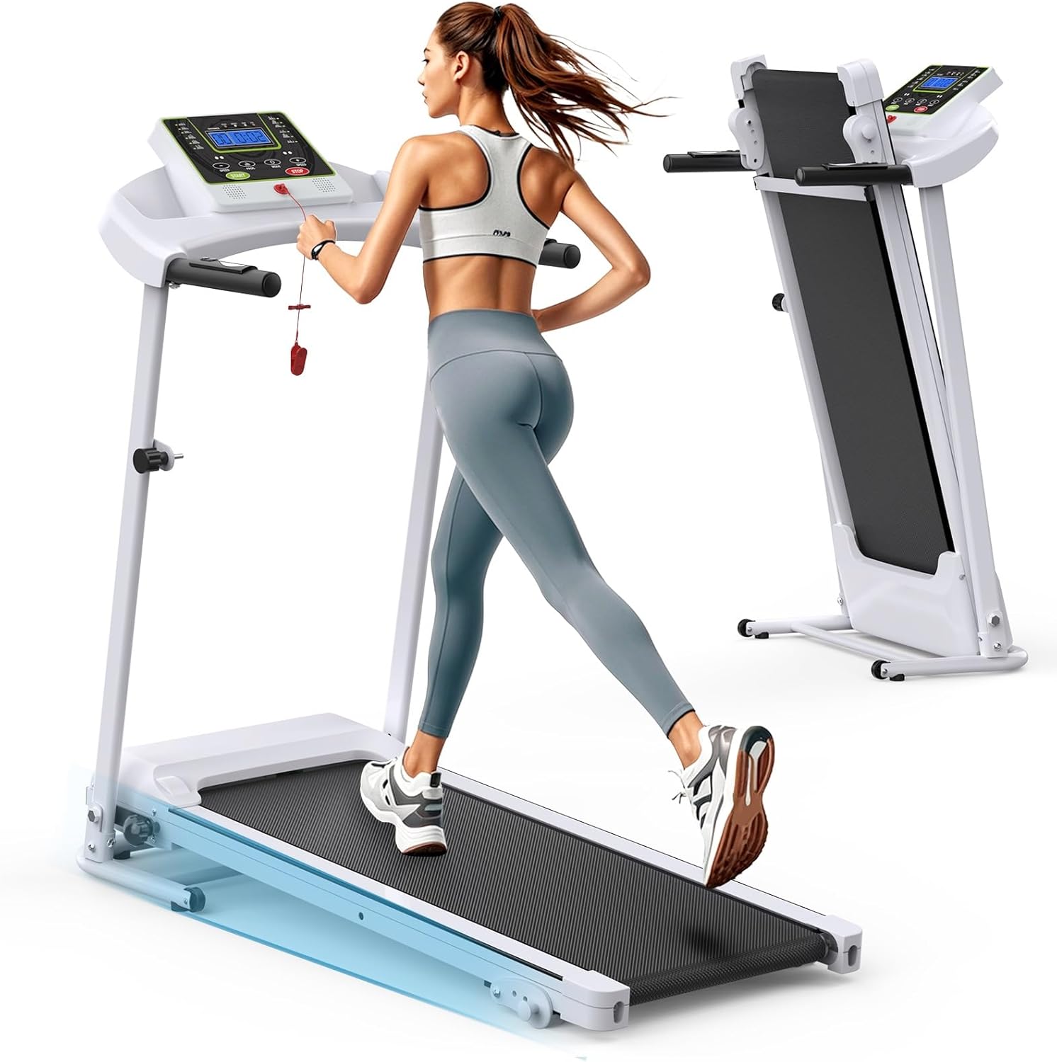 Caminadora Eléctrica Plegable con Inclinación 2.5HP 12KM/H