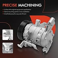 Vista 5 de A-Premium Compresor de aire acondicionado con embrague compatible con Subaru Forester 2014-2018, Impreza 2012-2016 2.0L, Crosstrek 2016-2017, XV