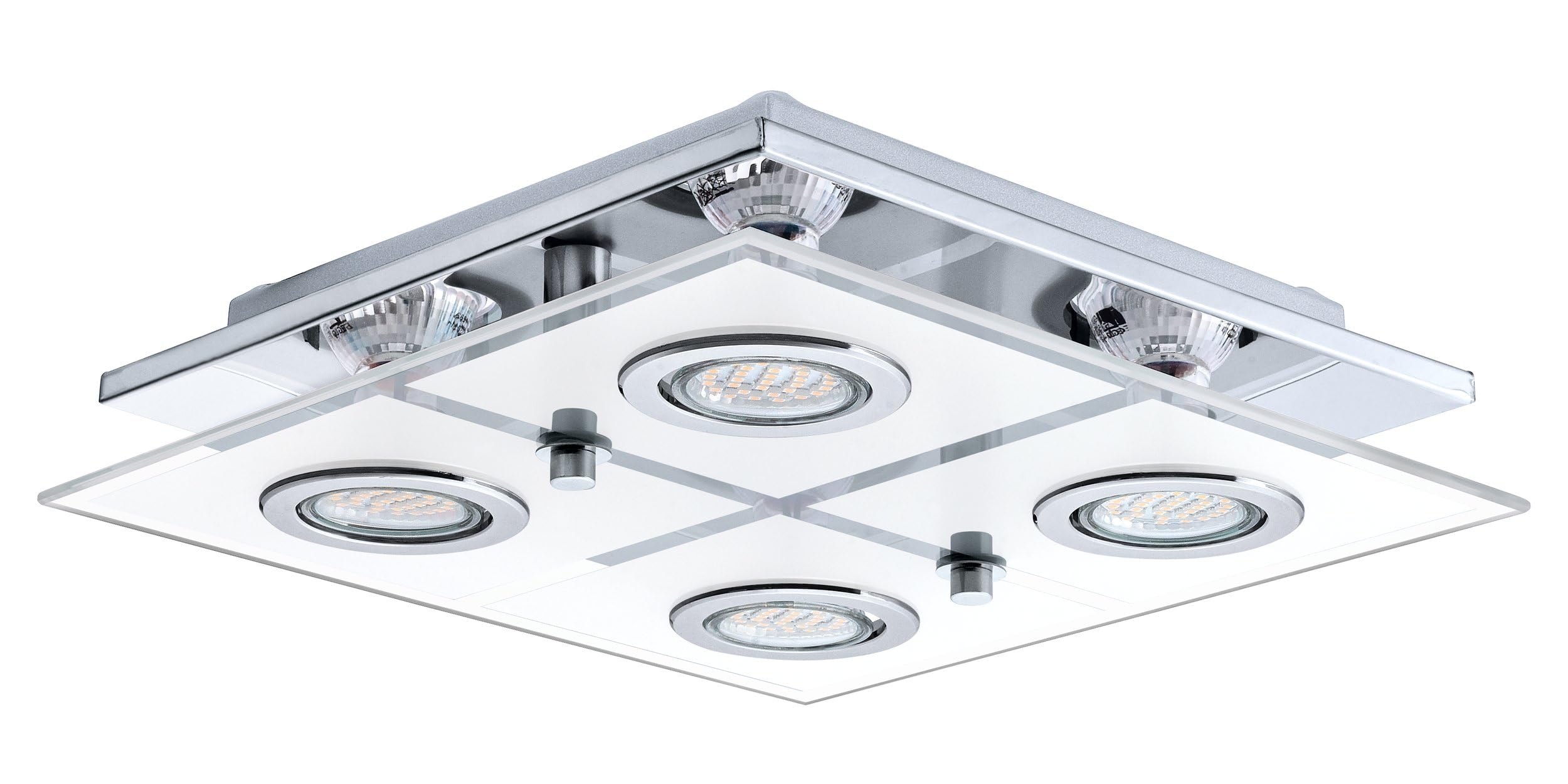 Eglo LED Ceiling lamp Cabo, 4-Light Ceiling Spotlight