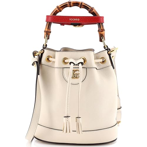 Gucci, Pre-Loved Diana Bucket Bag Leather Mini, Neutral