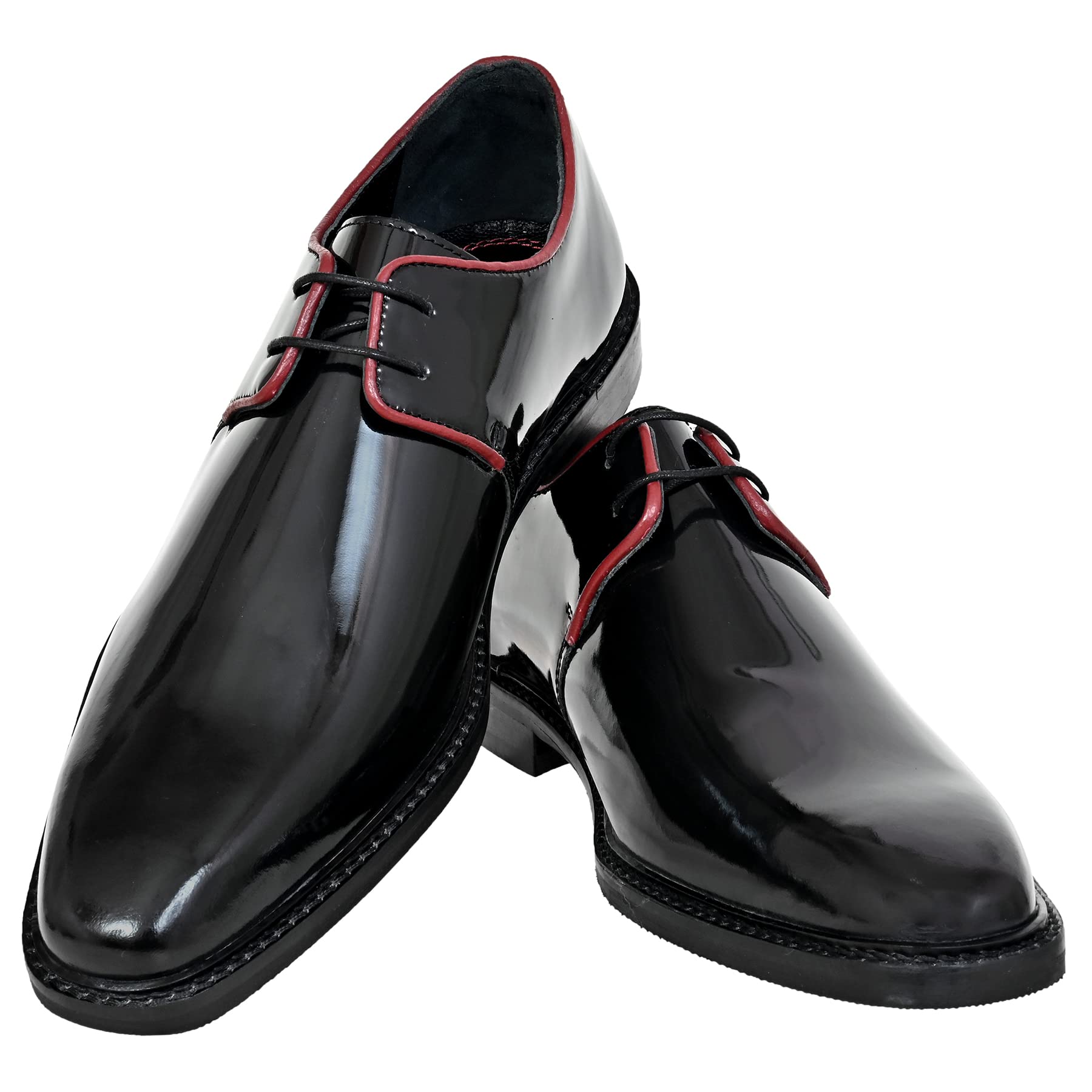 See full amazon price history chart for HX London Formal & Party Patent Leather Derby Lace-Up Shoe for Men Black, Size_9 HX London Formal & Party Patent Leather Derby Lace-Up Shoe for Men Black, Size_9 (B0B19W7B9K) Amazon Price History, Amazon Price Tracker