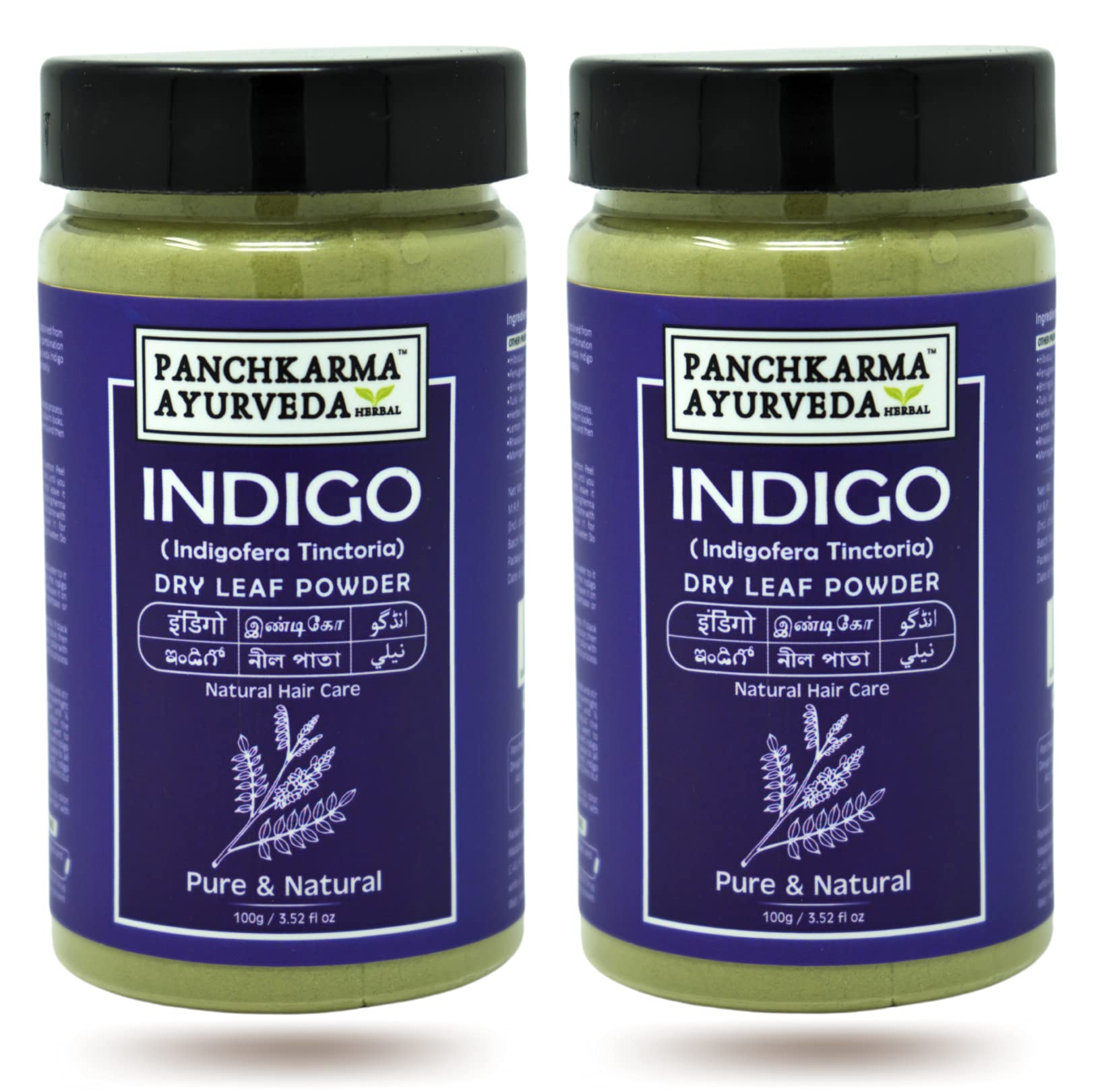 Herbal & Natural Indigo Leaf Powder (Indigofera Tinctorial) For Hair Coloring Pack (200g)-picture-38