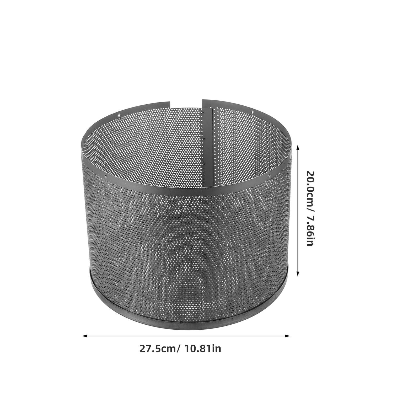 Abaodam Rejilla del Calentador de Patio Exterior de Acero Inoxidable 27 Cm | Plata, para Calentador Exterior y Jardín, Repuesto de Combustión, Mantenimiento Sencillo