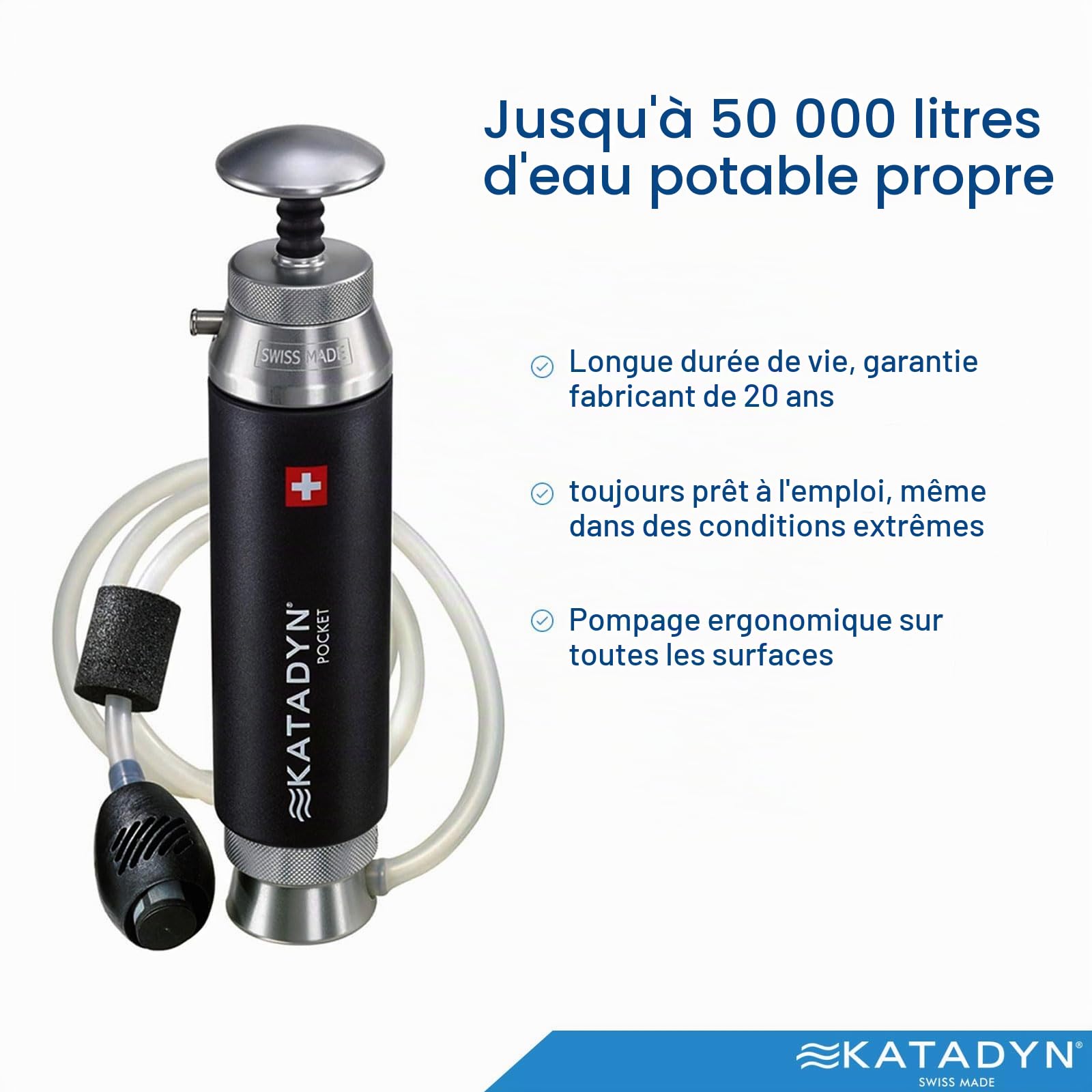 Katadyn Pocket Tactical Filtre à eau