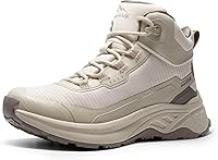 NORTIV8 Women's Waterproof Lightweight Hiking Boots - Ankle Trekking Shoes for Outdoor Adventures