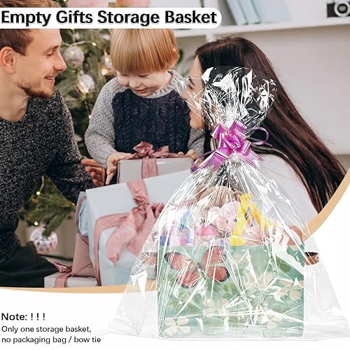 Vista 183 de Cestas de almacenamiento con asas, cubo de almacenamiento rectangular de tela rectangular plegable de juguetes para armario, estantes, lavandería, C