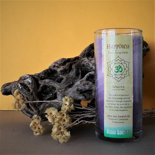 Vista 4 de Vela de jarro amor energía Chakra Aloha Bay