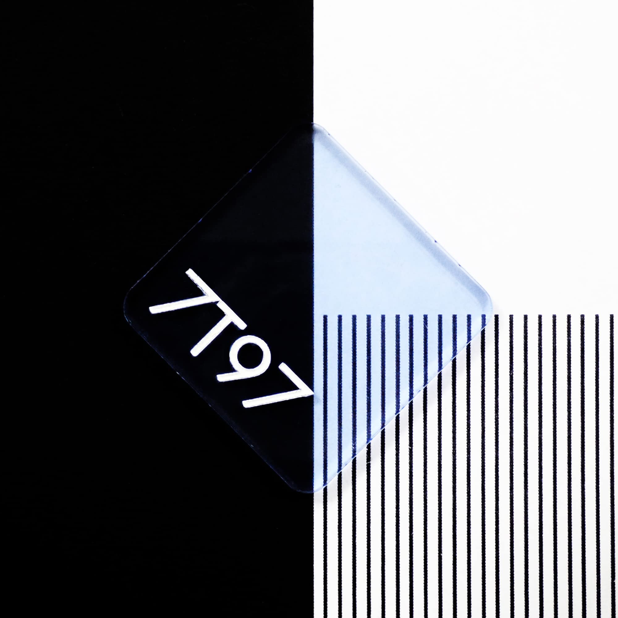 Perspex 7T97 Fluorescent Neptune Blue Cast Acrylic Sheet - 500x300x3mm