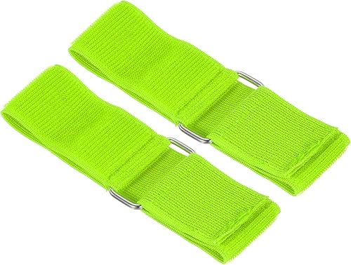 Miniatura 8 de PATIKIL Bandas de carreras de 3 patas, paquete de 2 corbatas elásticas de nailon para fiestas de cumpleaños al aire libre, día de campo, carnaval,