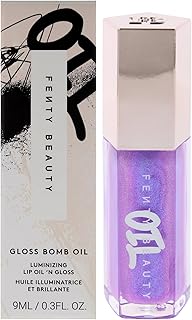 Gloss Bomb Luminizing Lip Oil N Gloss - 02 Miss Jellyfish by Fenty Beauty for Women - 0.3 oz Lip Gloss