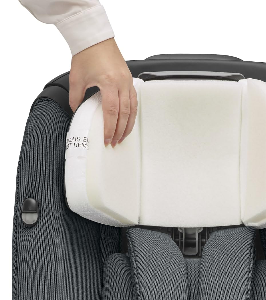 Maxi-Cosi Axissfix, i-Size, Silla de coche giratoria 360° isofix, silla auto reclinable y contramarcha para bebés 4 meses - 4 años, 61-105 cm, Authentic Graphite