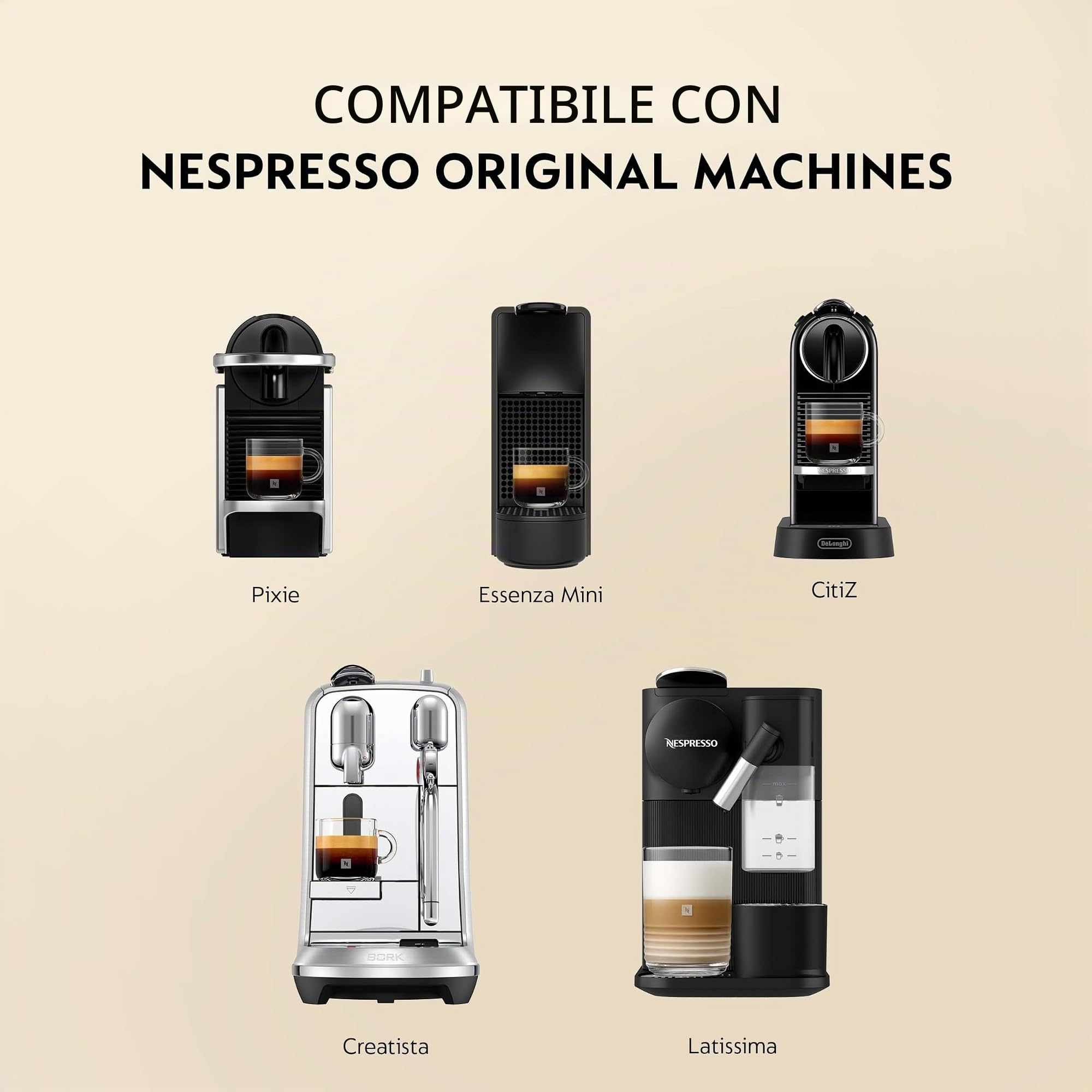 NESPRESSO CAPSULE - 50 RISTRETTO DECAFFEINATO CAPSULE