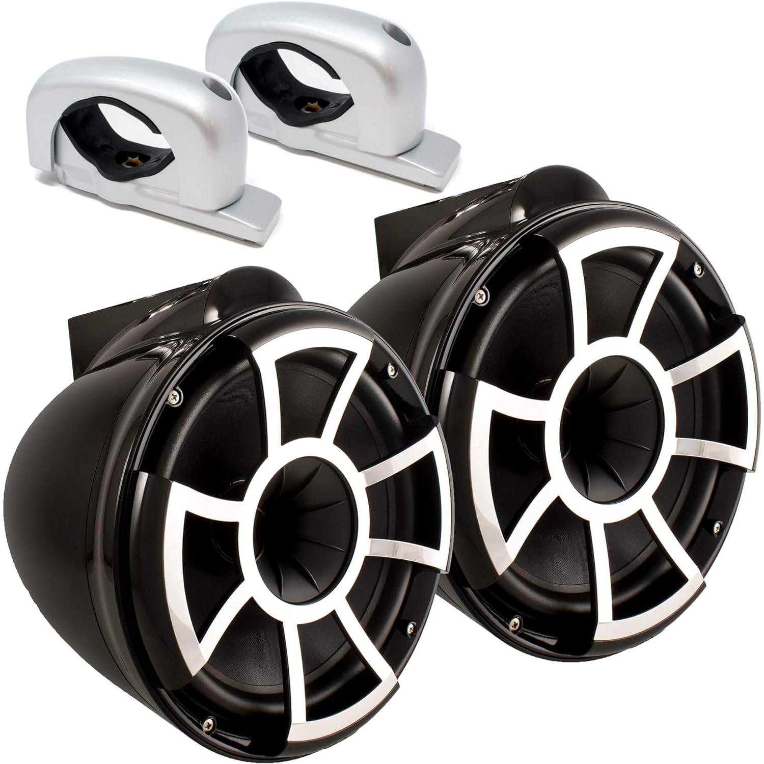 Wet Sounds REV 10 B-FC SA V2 - Black REV10 - Revolution Series 10