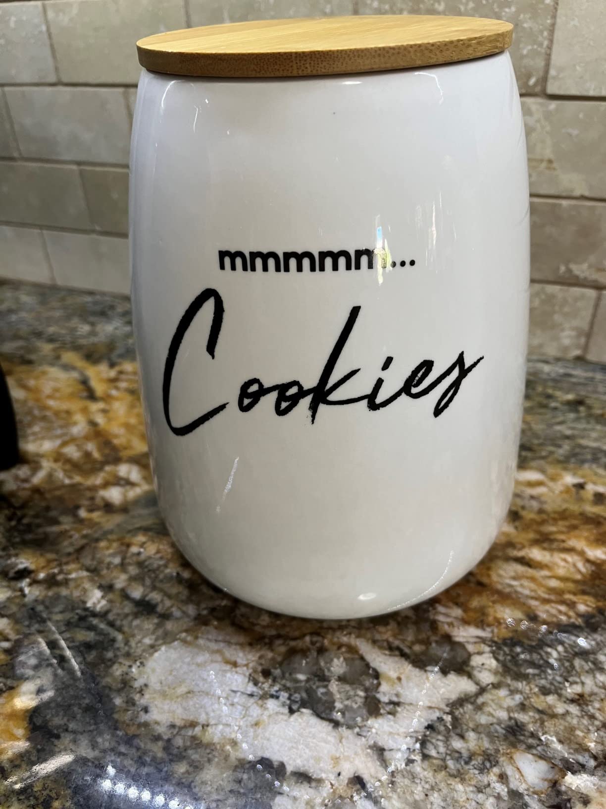 Ceramic Cookie Jar - Fifth Fork