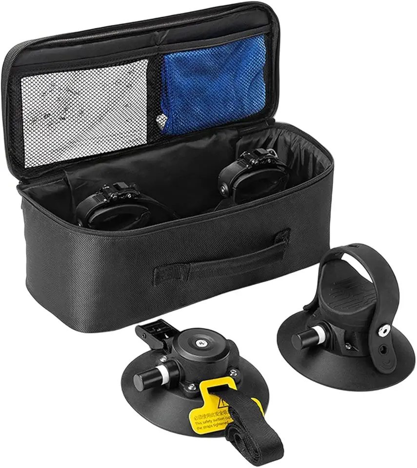 kowaku Suporte de bicicleta com ventosa para teto de carro, leve, de, fácil de instalar e, com bolsa de armazenamento.