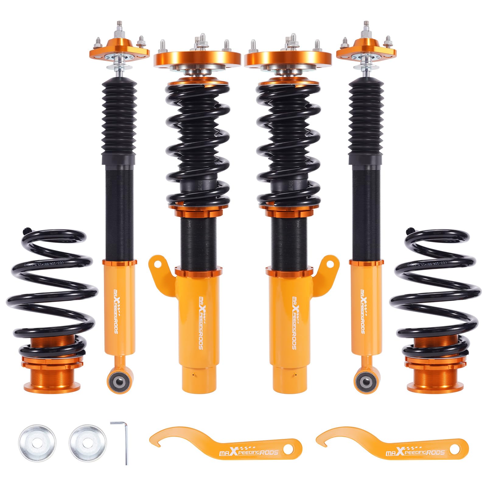 maXpeedingrods Gewindefahrwerk Dämpfung einstellbar für BMW E46 3 Touring Kombi 1999-2005