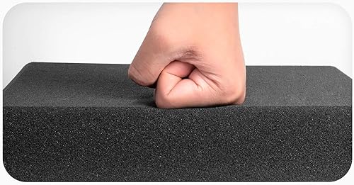 Miniatura 4 de JBER Acoustic Studio Foam, paquete de 24 paneles redondos de espuma de sonido de 2 x 12 x 12 pulgadas, paneles de espuma acústica para estudio,