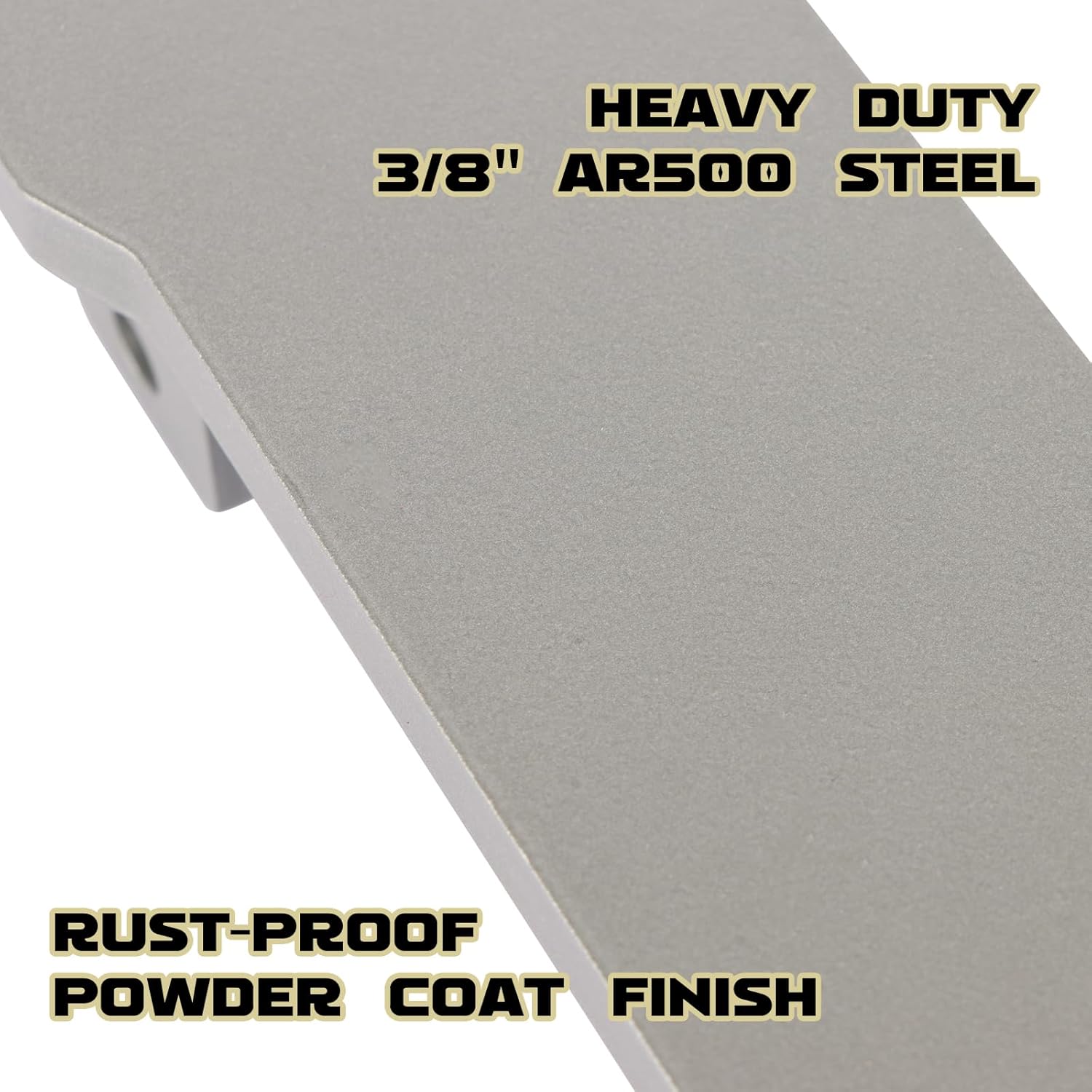 Highwild AR500 Steel 2x4 Target Stand Protector Wood Stand Armor Plate Protective Shield for Shooting Range