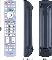 TCNOUMT N2QAYB000572 Távirányító Panasonic Viera TV-hez TX-L32DT30Y TX-L37DT30B TX-P42GT30B TX-P46ST32Y Helyettesítő Remote 7