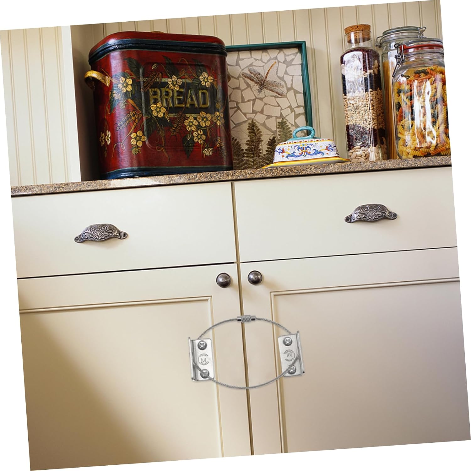 6sets Tip Furniture Connectors for Boy Girl Furniture Anchors for Cabinets Dressers and Bookcases Easy Installation Strong Stability Prevents Accidental Tip-overs