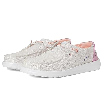 Hey Dude Kids Wendy Iridescent Star (Little Kid/Big Kid) Girl