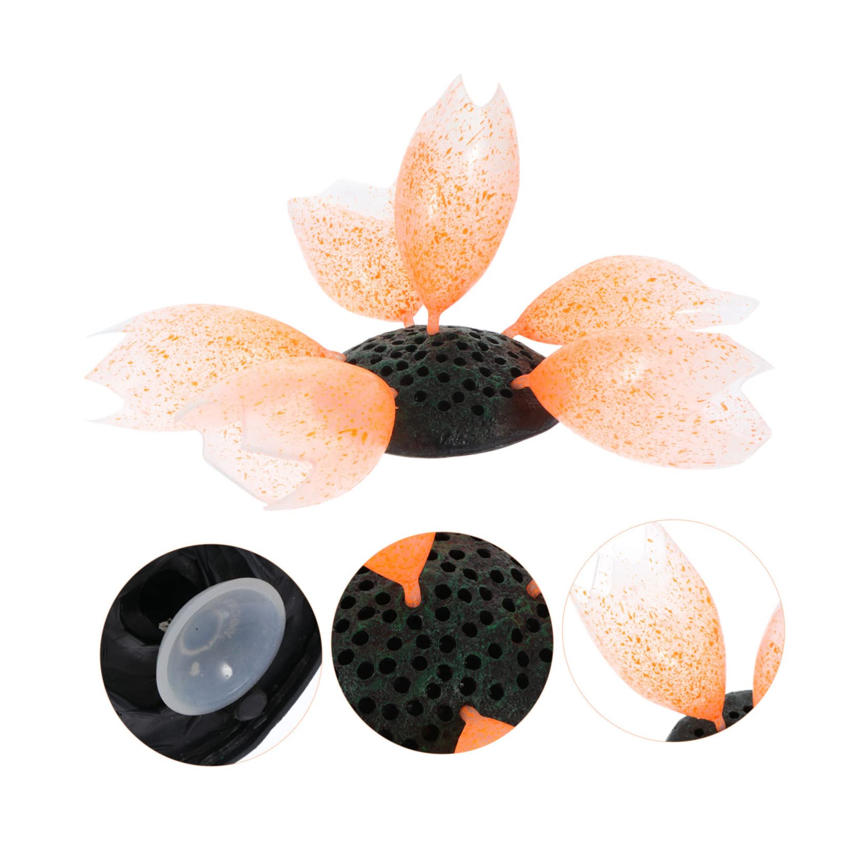 Toddmomy 3piezas Coral Artificial De Brillante para Decoración De Acuarios y Peceras Adorno Acuático para Paisajismo Subacuático y Establecimiento Natural