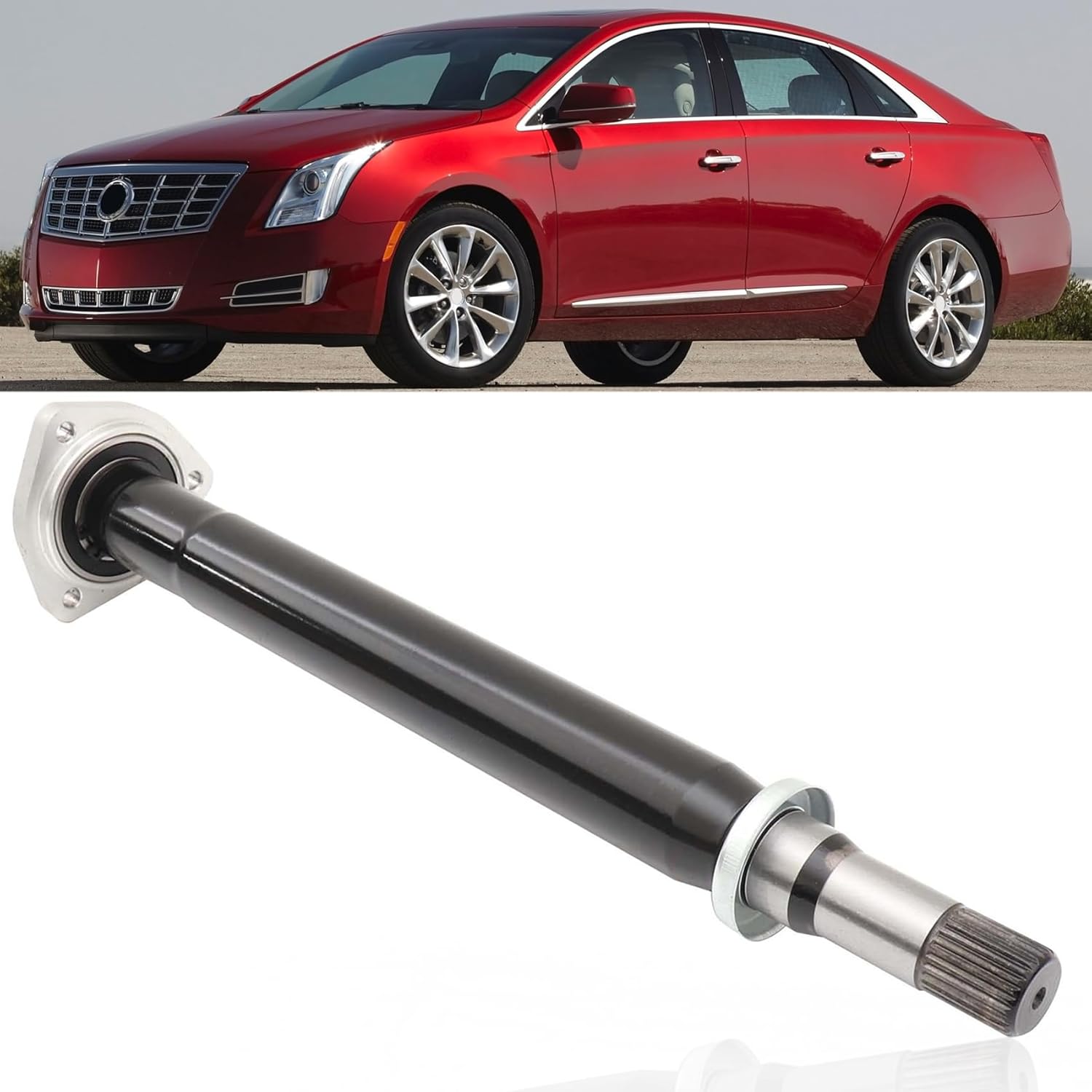 Front Right CV Intermediate Shaft 22901057 20997747 Fit for Cadillac XTS 2013-2019 Intermediate Shaft Accessories Fit for Buick Allure LaCrosse Regal for Cadillac SRX for Impala 2014-2020