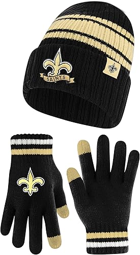 Miniatura 10 de Ultra Game Conjunto de guantes y sombrero End Zone