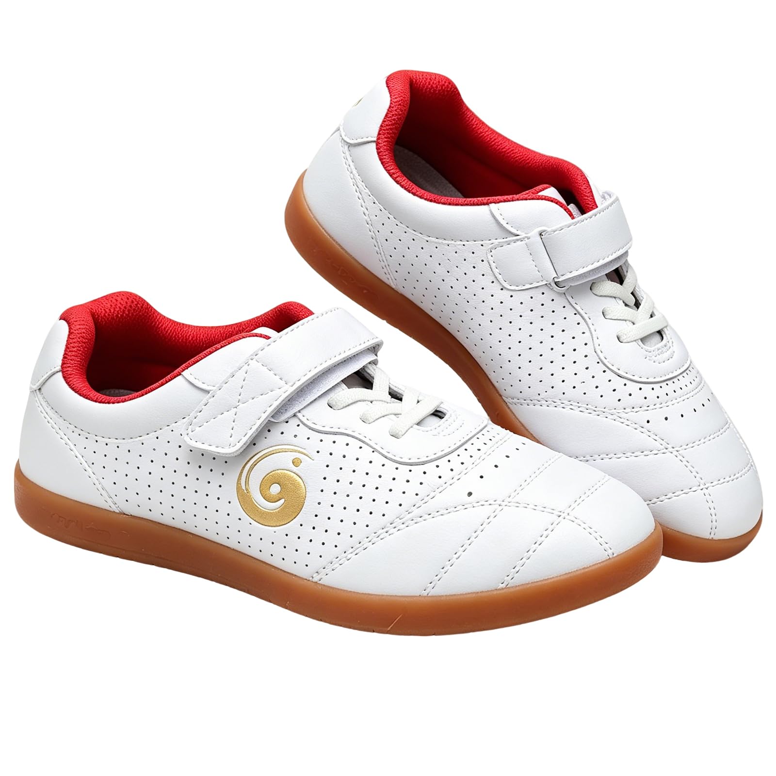 Zapatos de Artes Marciales,Zapatos de Entrenamiento de Tai Chi para Hombres y Mujeress,Zapatillas de Deportes Transpirables Kung Fu para Hombre,Zapatos para Niños Adolescentes (Size:37EU,Color:blanco)