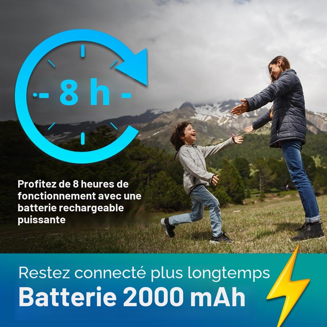 ZTE MF920C Routeur mobile sans fil, 4G/LTE, hotspot débloqué sur toutes les cartes SIM européennes, vitesse de téléchargement de 150 Mbps, batterie 2000 mAh, blanc