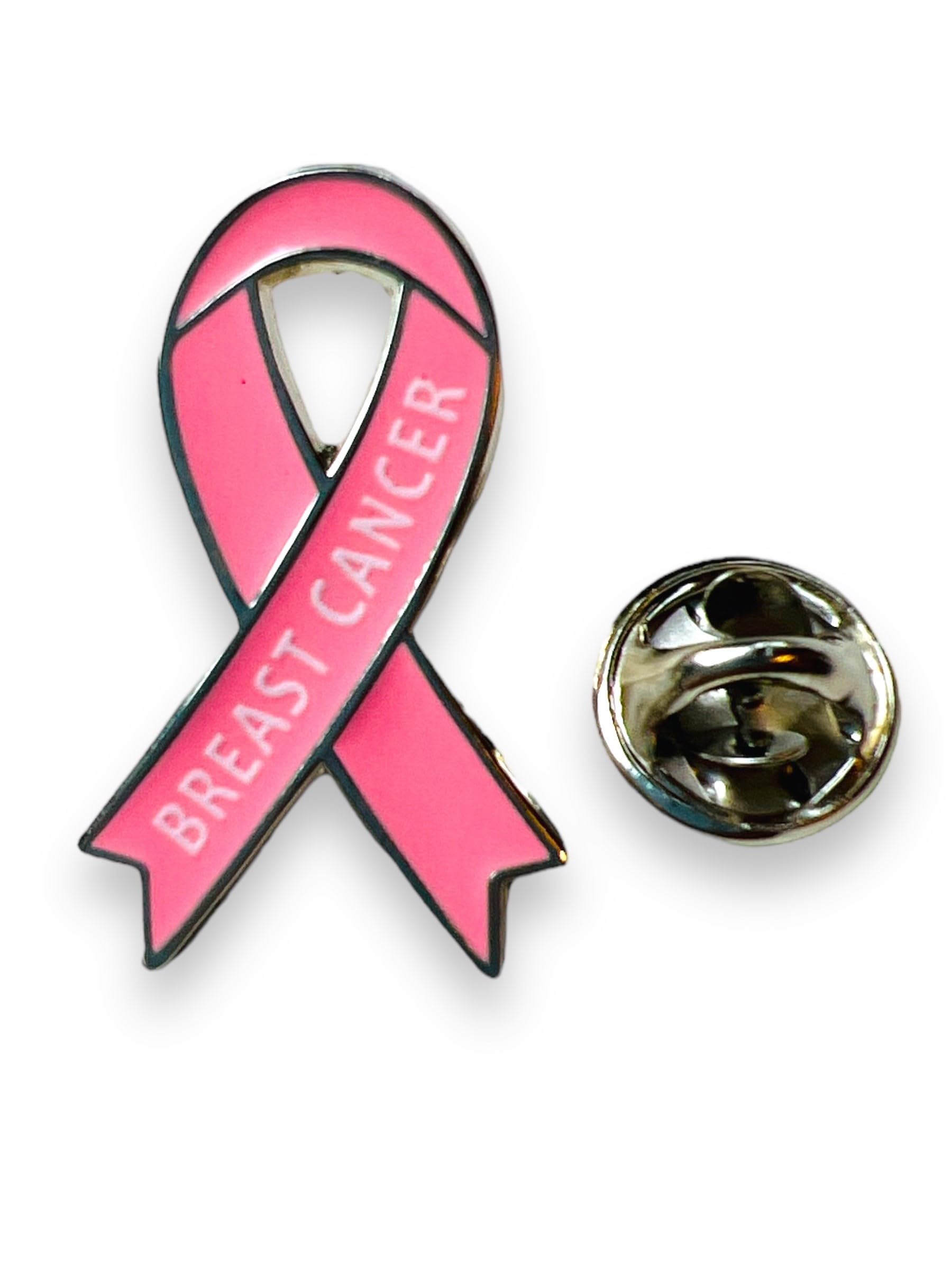 Breast Cancer Awareness Pin Badge, Metal