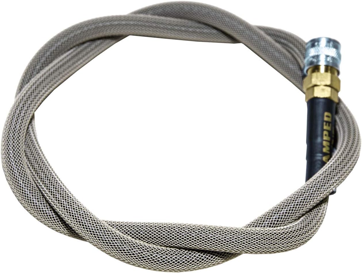 AMPED Airsoft Amped Line | Standard Weave for PolarStar, Wolverine, and Redline HPA Units 42 Inch Beige