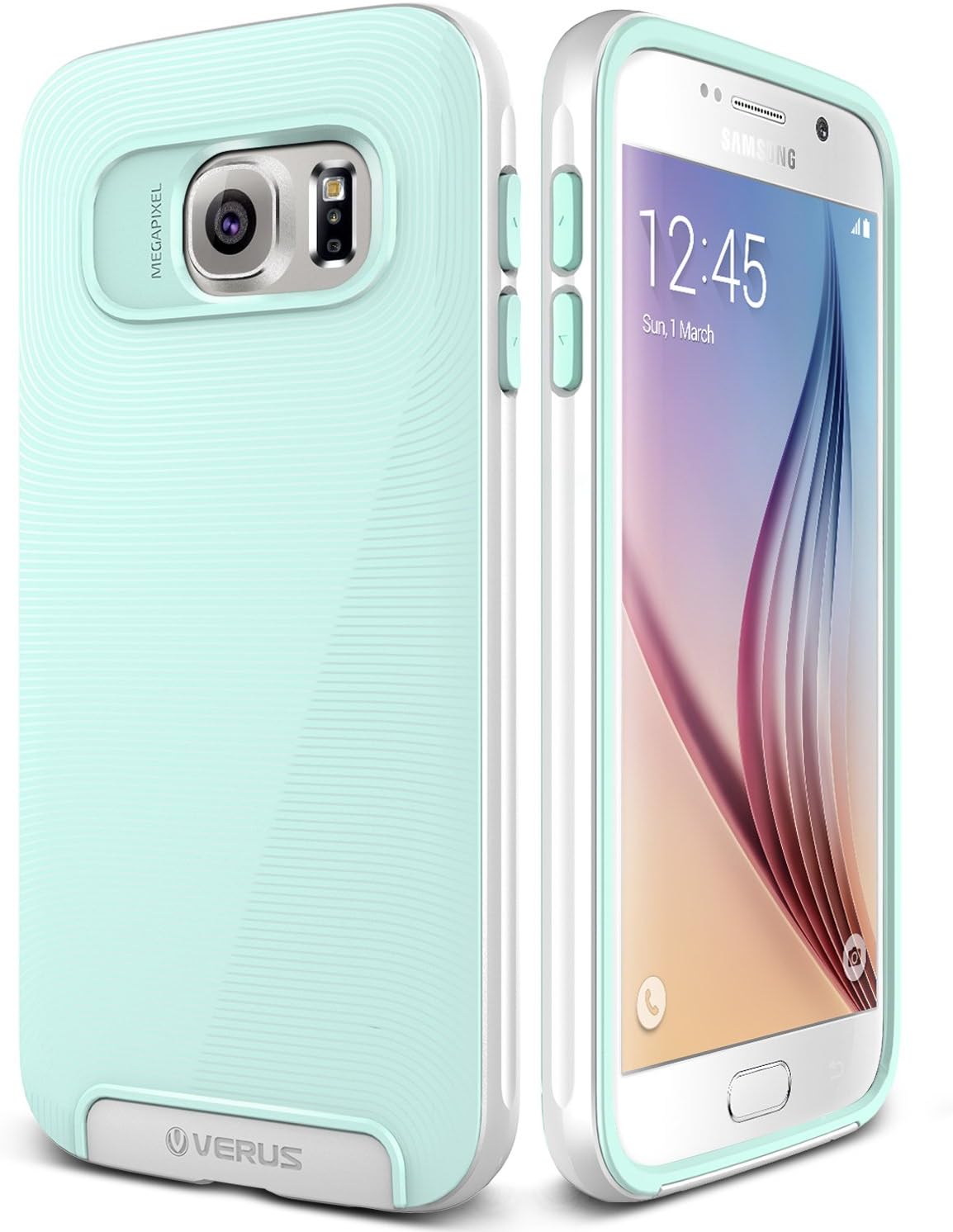Galaxy S6 Case, Verus [Crucial Bumper][Spring Mint] - [Drop Protection][Low Profile][Slim Fit] For Samsung Galaxy S6