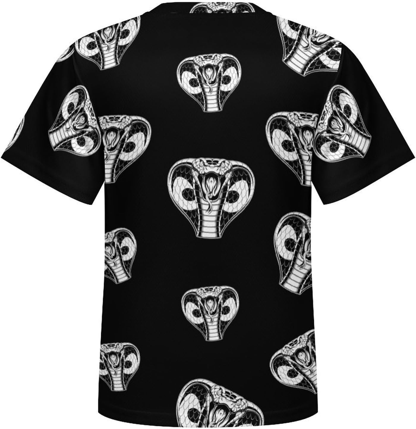 Attacking-Cobra T Shirt for Boy Girl Top Short Sleeve T-Shirt Graphic Tee