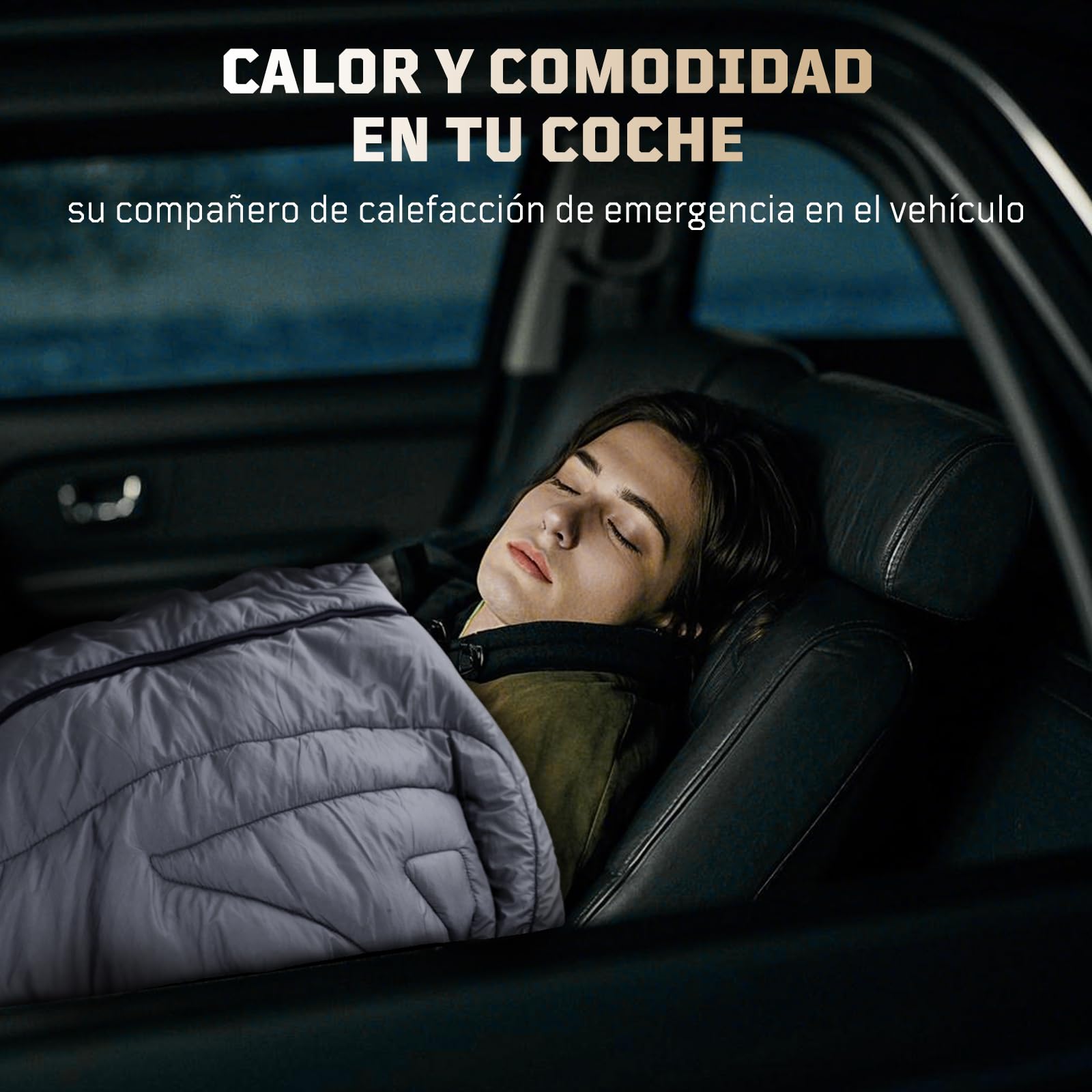 1TG Tactical Manta Camping Compacta -Manta de Acampada Ultraligera para Senderismo, Coche, Estadio, Pesca-Lavable a Máquina (200 x 150 cm)
