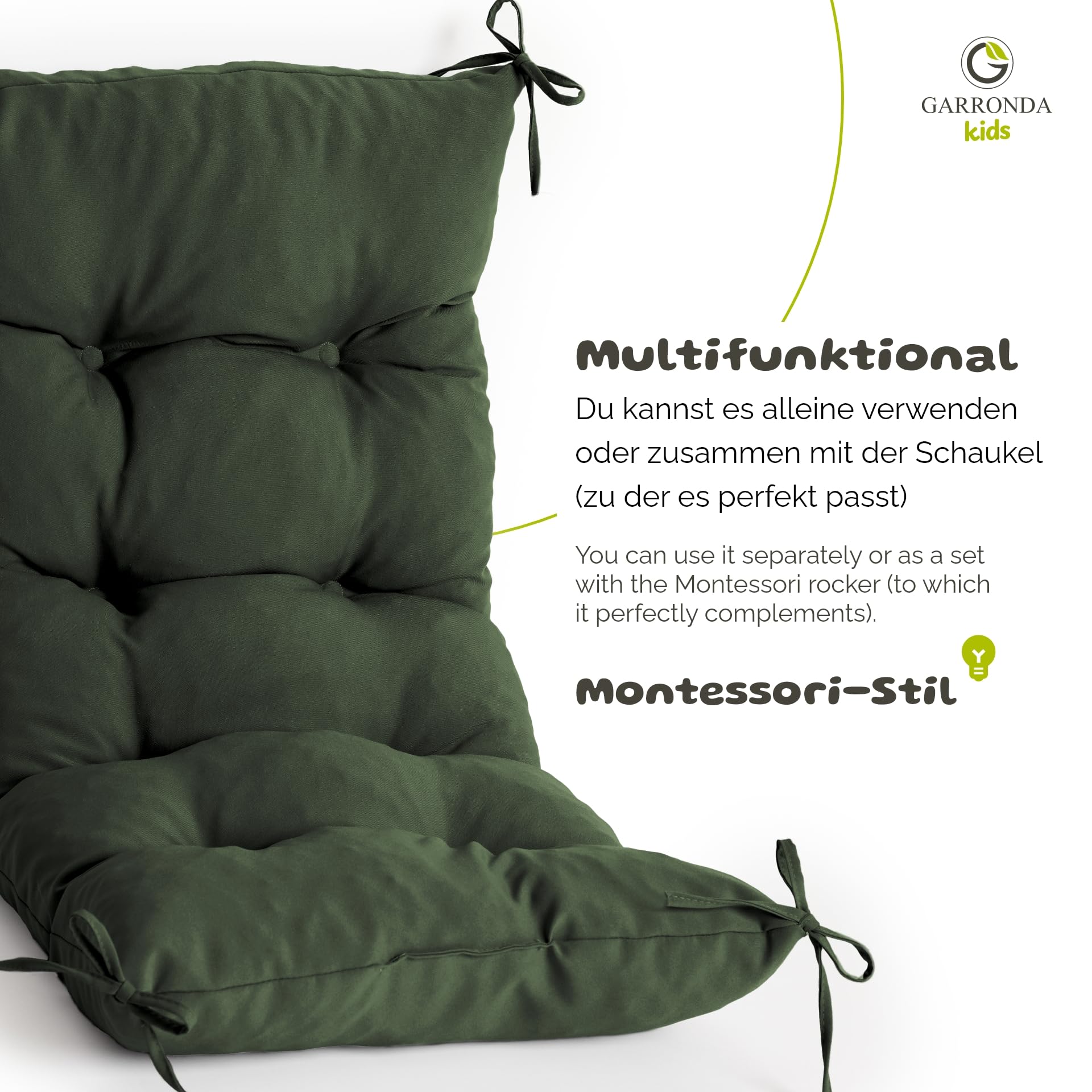 Coussin Pour Arche D'Escalade Et Balancelle - Beige (Coussin Seulement