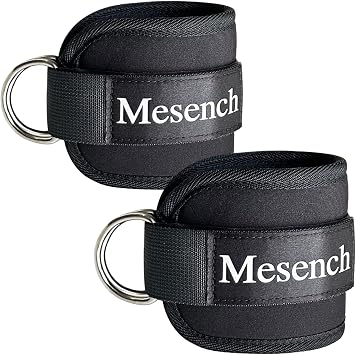 Ankle Straps for Cable Machine Attachments - Gym Ankle Cuff for Kickbacks, Booty Workouts - Ideal for Leg Extensions, Glute Exercises,Body Workouts - Suitable for Men & Women