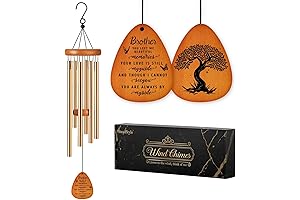 Memorial Wind Chimes Gift for Loss of Brother: A Soothing Symphony of Remembrance