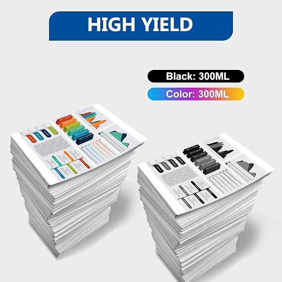 Compatible Ink Cartridge Replacement for HP 730 High Yield 300ml Ink Replacement for Designjet T1600 T1700 T2600 MFP Series Printer (Grey)