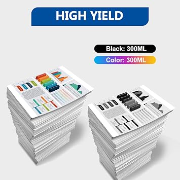 Compatible Ink Cartridge Replacement for HP 730 High Yield 300ml Ink Replacement for Designjet T1600 T1700 T2600 MFP Series Printer (Grey)