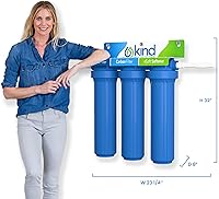 Vista 7 de Kind Water Filtro de Agua para Toda la Casa - Suavizante Sin Sal, Etapa de Sedimentos, Bloque de Carbón de Cáscara de Coco de Alto Rendimiento