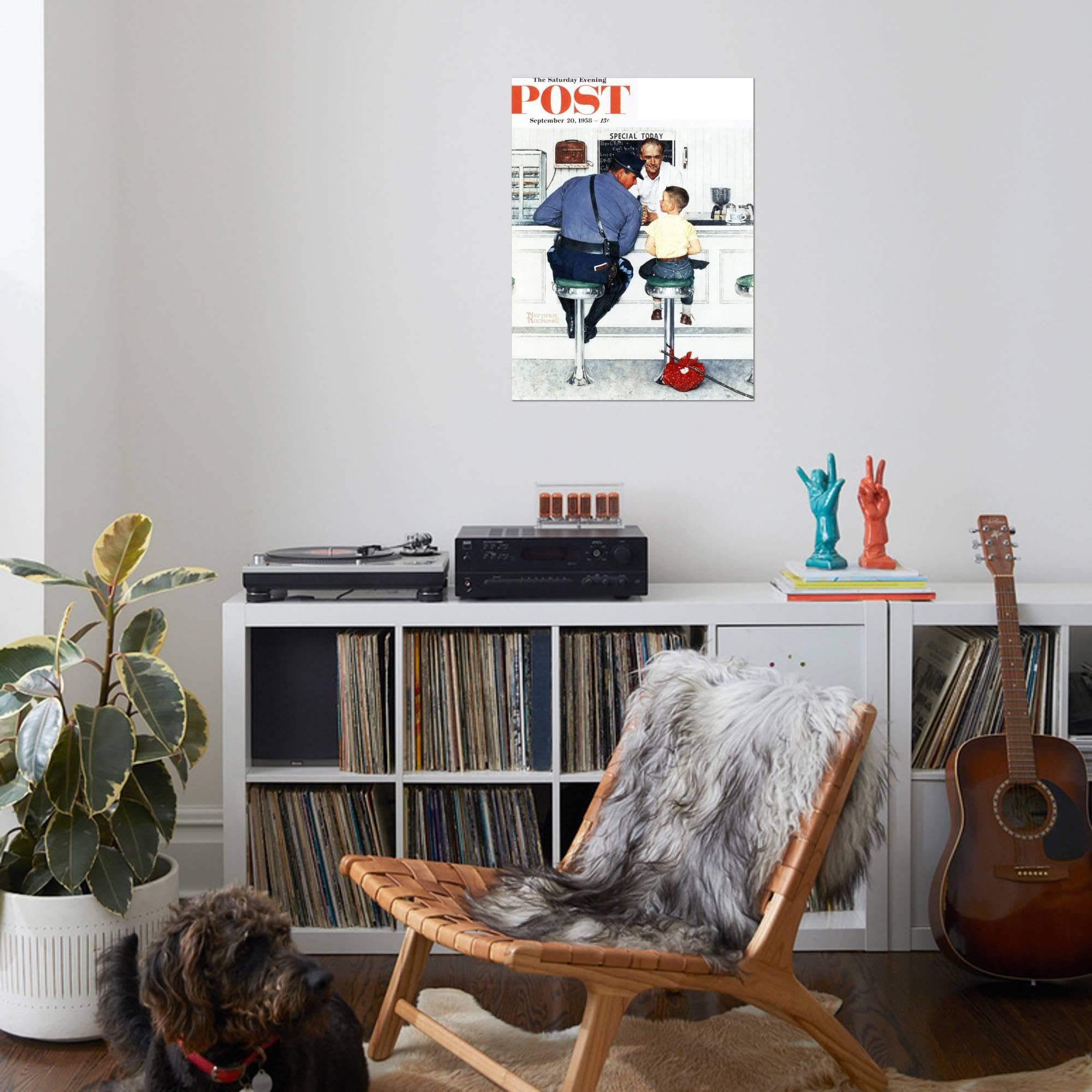 Amazon.com: ART.COM Stretched Canvas Print Runaway Saturday
