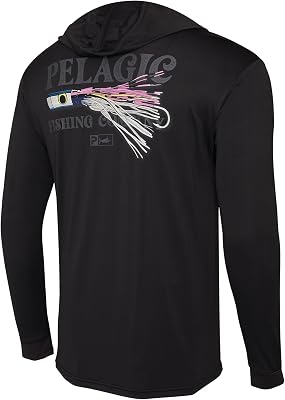 Chemise à Capuche UPF50+ Bassdash Homme – Protection Solaire Manches Longues, Pêche, Randonnée, Kayak, Couleur Camouflage Naturel