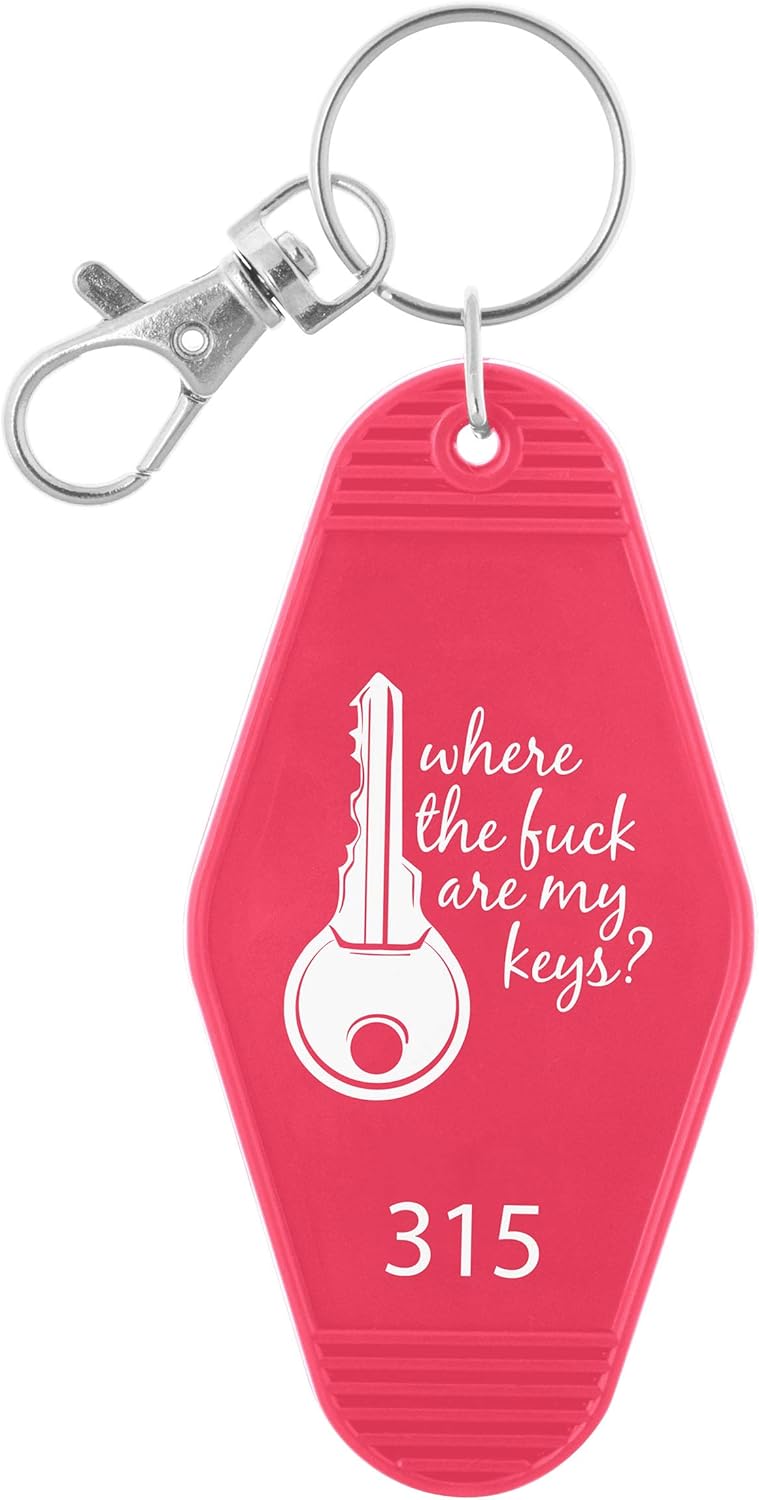 Wit Gifts Hotel Keychain, Keys : Clothing, Shoes & Jewelry