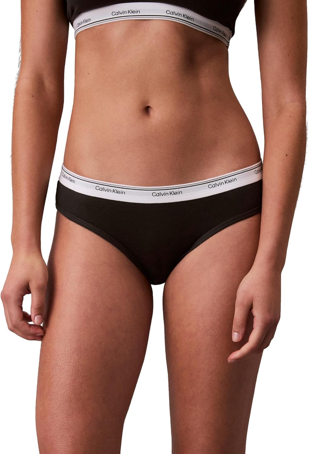 Calvin Klein womens Balance Cotton Stretch Bikini Panties, 3 Pack - Image 5