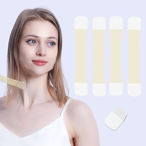 Cintas de levantamiento de cuello, cintas antiarrugas para el cuello, bandas de elevación de cuello de fuerte adherencia para la piel del cuello,