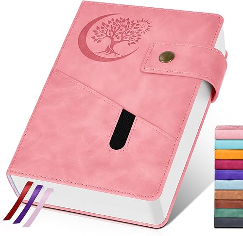 Miniatura 8 de Cuaderno de diario con forro grueso de 365 páginas para hombres y mujeres, diarios de cuero A5 para escribir, cuadernos de tapa dura para el