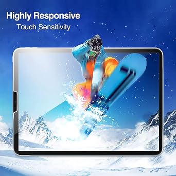 2 Pack Screen Protector for iPad Pro 12.9 2022 2021 2020 2018 Tempered Glass 6th/5th/4th/3rd Generation